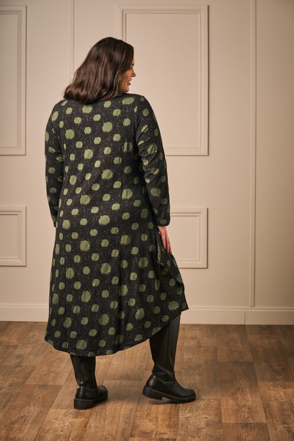 Orientique jersey bubble dress - Black - Image 2