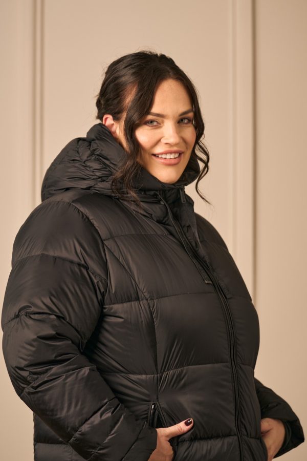 Frandsen puffa jacket - Black - Image 4