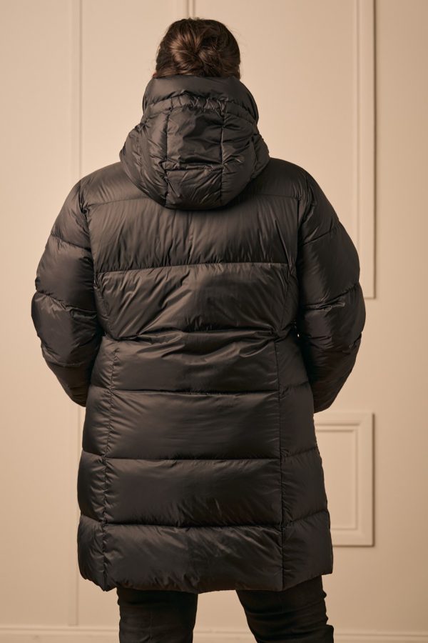 Frandsen puffa jacket - Black - Image 2