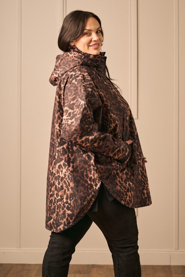 Frandsen cape - Animal print - Image 3