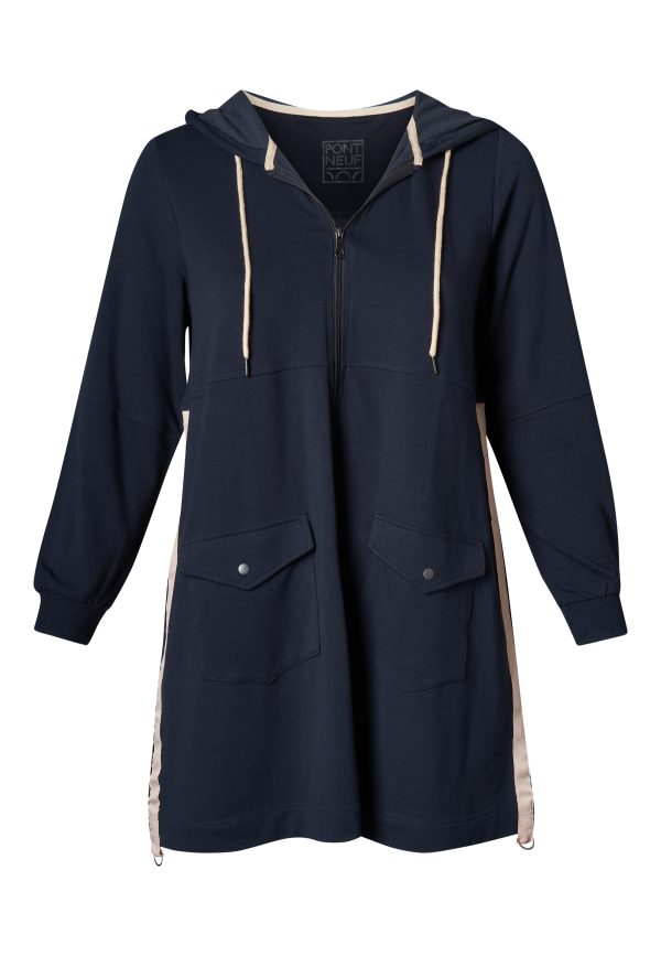 Pont Neuf Gunn leisure jacket - Navy - Image 3