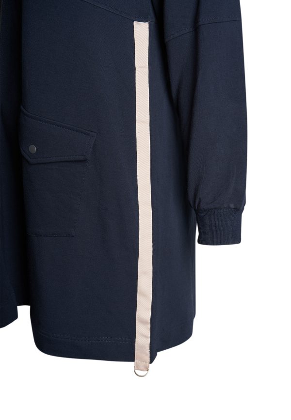 Pont Neuf Gunn leisure jacket - Navy - Image 6