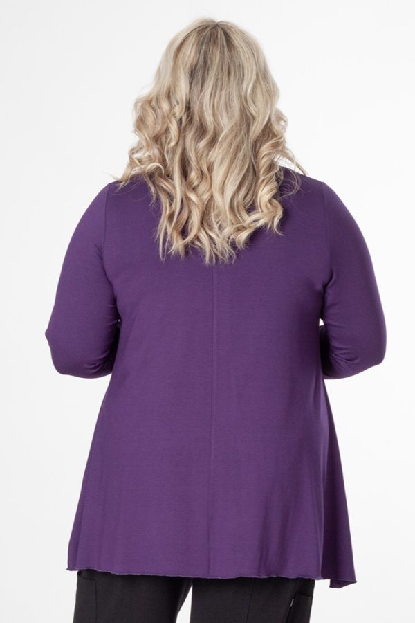 Exelle Saskatol jersey tee - Purple - Image 2